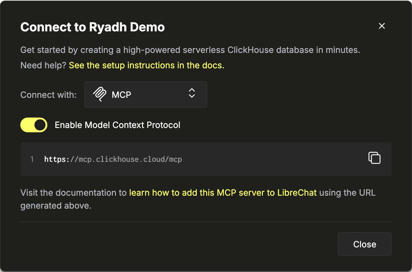 Включение MCP-сервера